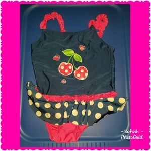 Cherry Toddler Swim suit